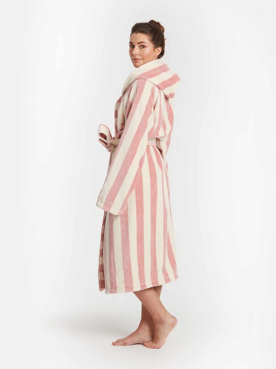 Mölle Bathrobe Dusty rose Unisex