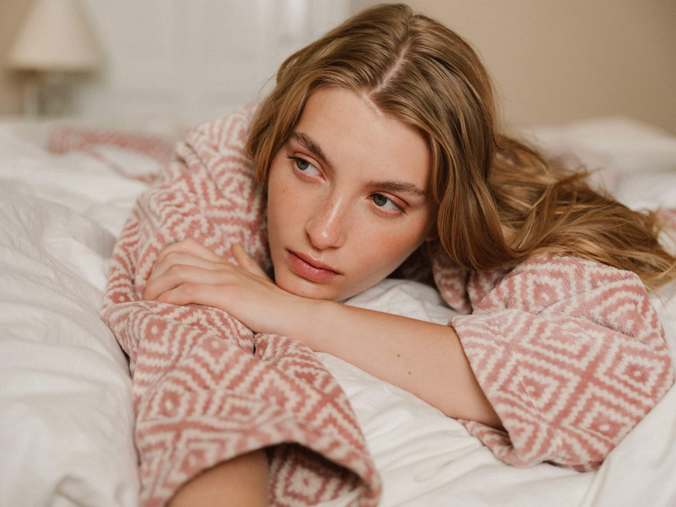 Seskarö Bademantel Altrosa Damen